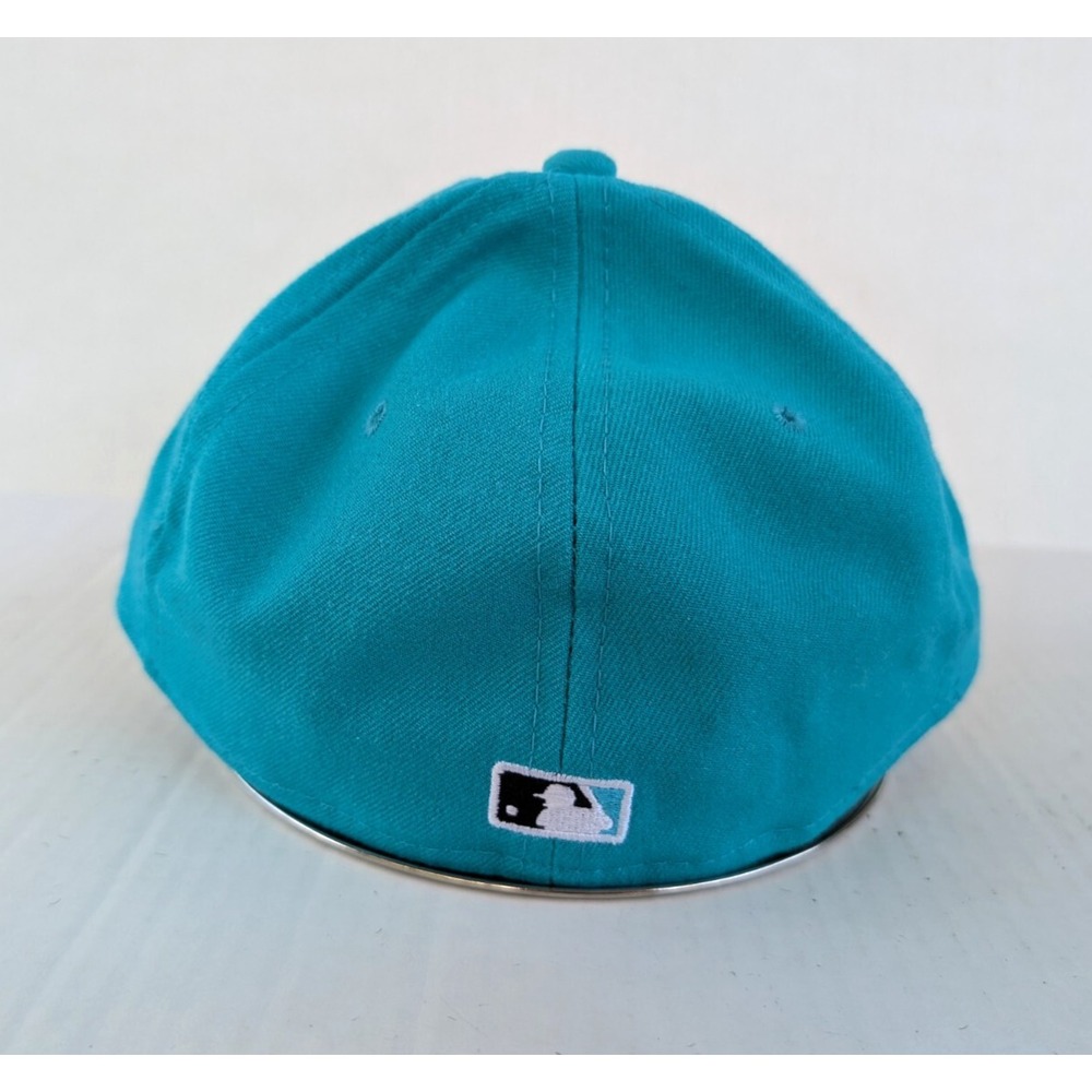 Vintage Florida Marlins Fitted Hat 7 1/8 MLB 90s Sports Specialties Wool Cap Pro - Picture 4 of 8